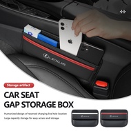 Car Seat Gap Storage Box Interior Side Crevice Organizer  For Lexus ES350 IS250 IS460 IS220h IS300 LX570 UX250h ES GS