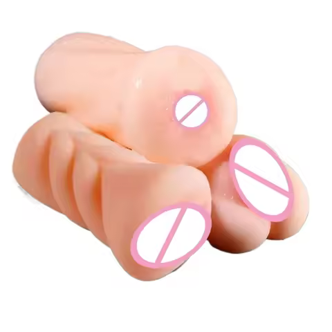 Mouth Realistic Tight Anus Ass Men's Aircraft Cup Male Masturbator Oral Vaginal Anal Masturbation So