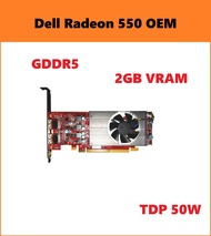 AMD RADEON 550 2GB OEM GRAPHICS CARD (REFURBISHED)