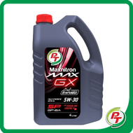 น้ำมันเครื่องสังเคราะห์แท้ PT Maxnitron MAX GX Fully synthetic 5w30 ขนาด 4 ลิตร