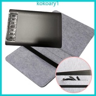 KOKO Felt Protective Cover Case Digital Graphics Drawing Tablets Poratble Bag for PTK670 PTK470 PTK8