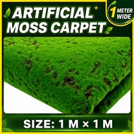 Moss Grass Mat Natural Look Durable Weather Resistant High Quality Low Price 1m x 1m/2m x 1m Perfect