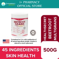 [i+ PHARMACY] HEALTH SECRET Beetroot Multigrains (500G) | Dengan Campuran Beri, Cranberry & Prebioti
