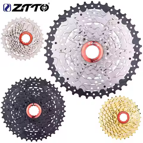 ZTTO MTB Cassette 8s 9s 10s 11-42T 11-46T 11-50T Bicycle Sprocket 8 Speed 9 10speed Freewheel 10v K7