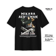 Mikasa Ackerman n Anime T-Shirt - Anime T-Shirt - Anime T-Shirt - Unisex T-Shirt - SEINEN - FANTASY
