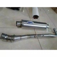 Dbs exhaust round neck standard PNP Vega Jupiter smash etc.
