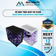 NZXT H9 Flow Black / WHITE Computer Case