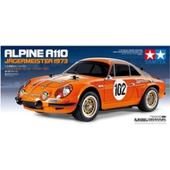 [Direct from Japan]  TAMIYA 110 Electric RC Car Series No.708 110RC Alpine A110 Jagermeister 1973 (M