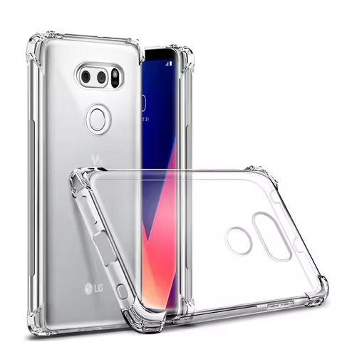 For LG V20 V30 V40 V50 G8S G8 G7 G6 Q60 V50S ThinQ Case LG KK40 K50 K92 Q92 K62 Clear Air Cushion Ca