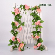 Artificial Rose Garland Flower Garland Silk Flowers Hanging Artificial Flowers