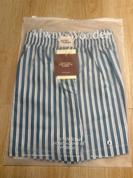 Always Wonder chill match boxer ivory blue