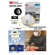 3M N95 Particulate Respirator with Valve 8210V (10pc/box)