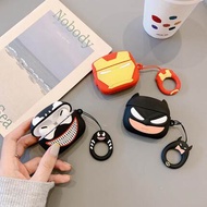 Cartoon Earphone Cover Marvel Compatible AirPods 3 Case AirPods3 Earphone Protective Shell AirPodsPro Case AirPods 1/2 Gen Case