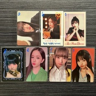 IVE BENEFIT PAPA JOHNS SSQ LIZ REI YUJIN LEESEO PC PHOTOCARDAlbum