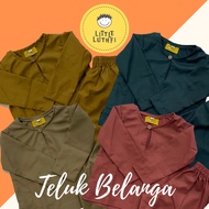 📣CLEARANCE SALE📣 Baju melayu cotton budak lelaki teluk belanga warna mustard gold, pink belacan, pru