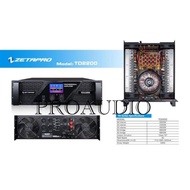 TERBARU Power Ampli Amplifier Zetapro TD2200 TD-2200 Class TD Kualitas