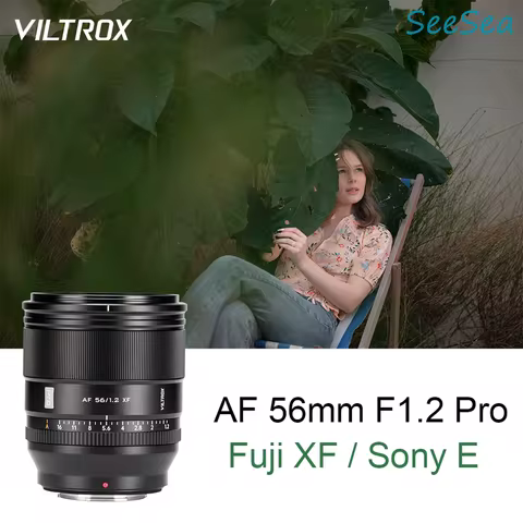 Viltrox 56mm f1.2 Pro APS-C Auto Focus Lens For Fuji X / Sony E Mount