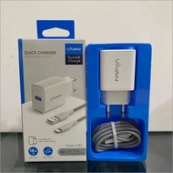 Vivan Power C18C Charger Vivan Type C Fast Charging 18W Usb To Type C Cable