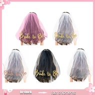 YOI Bride Veil For Wedding Veil Bride To- Be Veil Bachelorette Party Veil Short Veil