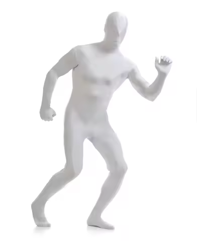 White Spandex Fullbody Zentai Suit Spandex Catsuit Freeshipping Halloween Cosplay Costume