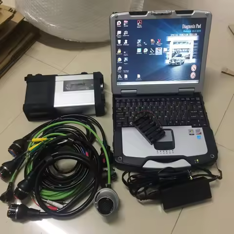 I5 Laptop MB Star C5 DOIP SD Wifi Connect 2023.09 HHTwin Auto Diagnosis Win10 DTS/EPC for Mercedes C