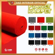 Stage Carpet Exhibition Carpet 2mm Thick Plain Velvet Carpet Planet Carpet