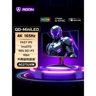 Monitor MiniLED Aigo 4K 27-inci 165Hz Komputer Meja 240Hz Skrin Permainan AG275UXM