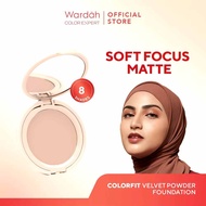 wardah colorfit velvet powder foundation/jual produk wardah terlengkap dan termurah/wardah colorfit 