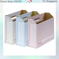 Plus File Box Economy, 3-Pack, A4 Landscape, 100mm Spine, Color Mix, 88-999 A3-E ,5 books ,Blue ,A4-