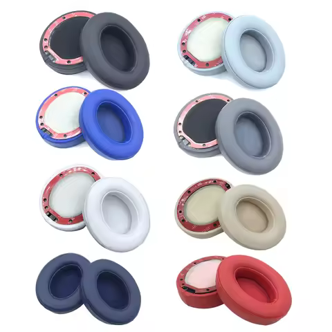 Replacement Earpads for Beats Studio 2 Studio 3 Earmuffs Ultra-soft Sponge Cushion Cover Repair Part