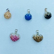 ( LOVYE ) Star Silver Italy 92.5 Pendant Female Stone