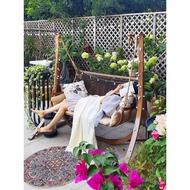 Swing Outdoor Courtyard Garden Balcony Swing Chair Double Hammock Rocking Chair Household Outdoor In
