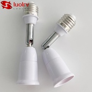 LUOLRV Bulb Socket, Wall Base Holder Flexible LED Lamp Base, Useful E27 to E27 Extension Light Base 