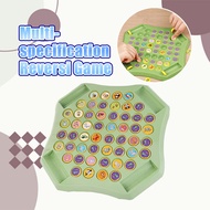 Flip Chess Board Flip Chess Memory Game For Kids 2-4 Player Educational Puzzle Toy Green Design