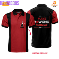 Make Bowling Great Again Bowling Custom Name Polo Shirt For Men &amp; Women PN1689