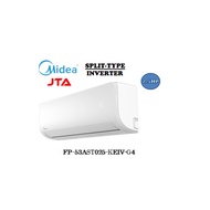 Midea 2.5HP Pinnacle AG Series Inverter Split Type Aircon FP-53AST025KEIV-G4