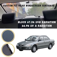 Proton Wira Sedan Rear Windscreen Sunshade Block 67.3% UVB 66.9% UVA Radiation