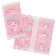 SANRIO - My Melody 日版 口罩 收納 口罩套 迷你 文件夾 票夾 分格 便攜 2019年款 日本製 美樂蒂 (兔)