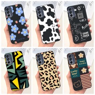 Motorola Moto G62 5G Lovely Printing Casing MOTO G62 5G Black Silicone Soft Case