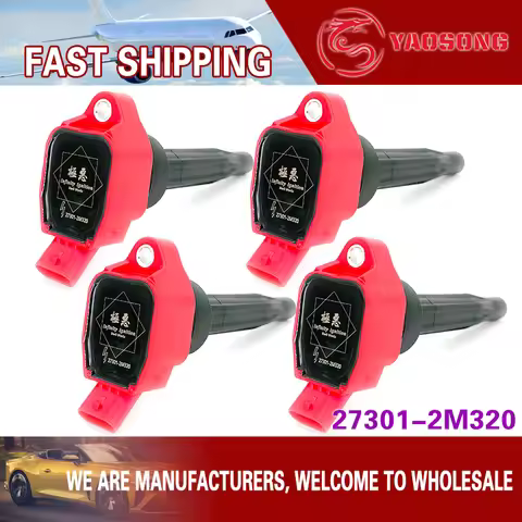 Ignition Coil For Hyundai Elantra Avante Tucson Sonata Kia Sportage Sonet 1.6L G4FL 27301-2M320 2730