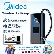 【5 Year Warranty】Wireless Air Pump LCD Tire Pressure Monitoring Full Auto Stop Charge Mobile Phone f