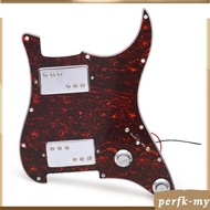 [PerfkMY] HH Electric Guitar Pickguard Easy Installation Loaded Prewired Scratchplate