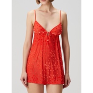 SKIMS Heart velvet nightgown
