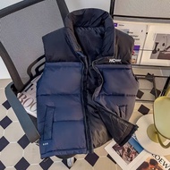 Hanlu เสื้อกั๊กเย็บติดคอตั้งพร้อมซิปสำหรับแฟชั่นวัยเยาว์2025 Streetwear ในฤดูใบไม้ร่วง