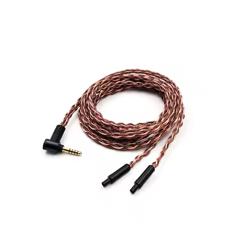 NEW!!! 8 Core Hybrid Braided OCC 4.4mm BalancedAudio Cable For Sennheiser HD800 HD800S HD820 HD8XX H