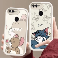 Case for OPPO A12 A5S A1K F5 A12E A7 F9 F7 A3S A5 A12s Pro Soft White E108 Love Couple
