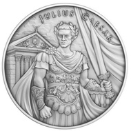 Julius Caesar silver medal 1oz silver medal