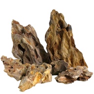 Tiger stone for aquarium decoration, set up 1 kg aquarium - KHANG KA THUY QUAN aquarium accessories