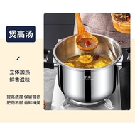 Universal Pressure Cooker for Household Gas Induction Cooker304Stainless Steel Explosion-Proof Pressure Cooker Mini Small Machinery