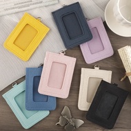 Embroidery Key Ring ID Bag patch Embroidery Sticker Keychain PU Leather Card Holder Korea Hot Sale C